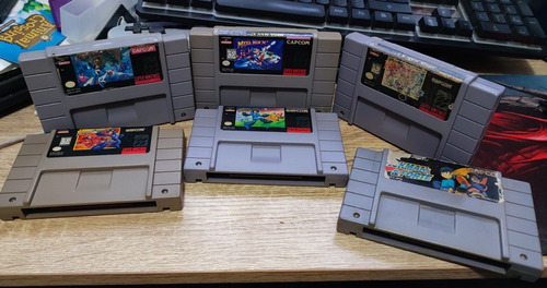 Snes Megaman Colección Súper Nintendo X 1 7 Soccer Bass X3