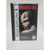 Resident Evil Sega Saturn Original Americano - Seminovo Raro