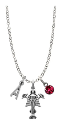 Collar Lilith Lujuria Sexo Deseo Belleza Dije Letra Inicial