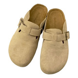 Zapatos Birkenstock De Piel De Vaca For Mujer, Suela Gruesa