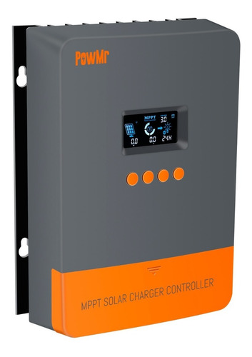 2 Pças Mppt60a Powmr Pro Controlador Carga 12v 24v 36 48v 