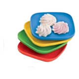 Set 4 Mini Cuadriplatitos  Juguetes Infantil Tupperware 