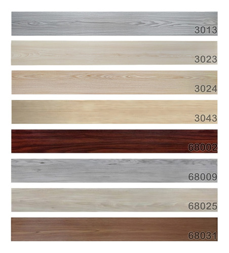 Piso Adhesivo Pvc Madera Artificial Pared 1 Metro Cuadrado