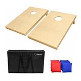 Prima De Madera Maciza Conjunto Cornhole Elegir Entre 4...