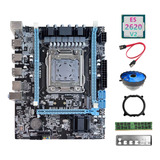 Placa Madre X79 V389+e5 2620 V2cpu+ddr3 Recc 4 Gb De Ram+ven