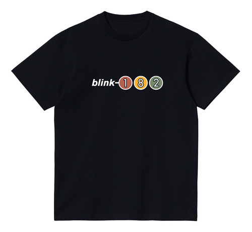 Remera Algodon Sin Género - Blink 182 Logo Take Off