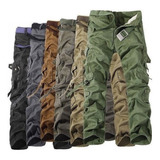 Pantalones Cargo De Combate Multi-bolsillos Tácticos C