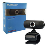 Webcam Câmara Para Computador 480p Hd Multilaser Wc051 Nfe