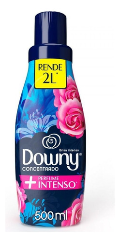 Amaciante Downy Concentrado Brisa Intenso Em Frasco 500 Ml