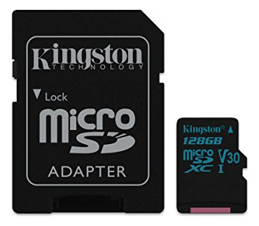 Kingston Canvas Go! Memoria Microsd Microsdxc Clase 10 De 12