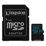 Kingston Canvas Go! Memoria Microsd Microsdxc Clase 10 De 12