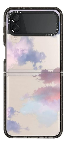 Casetify Impact Funda Para Samsung Galaxy Z Flip 4 Nubes