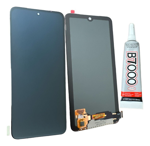 Tela Frontal Compativel Poco M5s/ Note 10 4g S/a Oled + Cola
