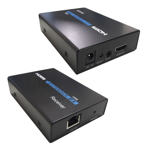 Extensor Hdmi Por Tcp/ip Utp Activo Hasta 120m Red Local