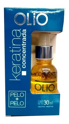 Olio Keratina Concentrada Reparador Capilar Puntas Dañadas X30ml