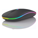 Rechargeable Ultra-thin Wireless Mouse Usb + 2.4 Wireless