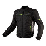 Campera Moto Cordura Hombre Ls2 Shadow Proteccion