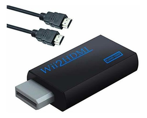 Honshen Wii Al Adaptador Del Convertidor De Hdmi Con 3 Pies 