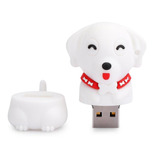 Lápiz Flash Usb Con Diseño De Perro Pequeño, Material Pvc, D