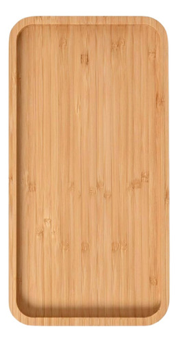 Bandeja De Bambú Para Servir 36x15x1.5cm