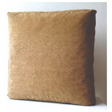 Pack 4 Fundas Almohadón 60x60x10 Cm Chenille Sillón Algarrob