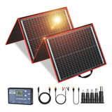 Kit De Panel Solar Portatil De 160 W Y 18 V Solo 9 Libras Ca