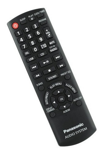 Control Remoto Equipo De Musica Panasonic Sc-akx16