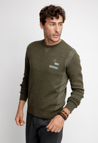 Sweater Hombre Oregon Verde Fw 2023 Ferouch