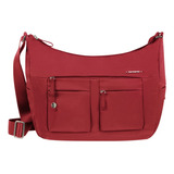 Bolsa Samsonite Move 4.0 Brick Red Should. Bag M+2 Pock