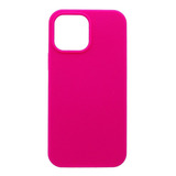 Carcasa Para iPhone 13 Mini - Liquid Silicon - Marca Cofolk Nombre Del Diseño Liquid Silicon Color Fucsia