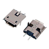 Conector Micro Usb Hembra 2 Pines Recto Para Soldar 5 Pieza