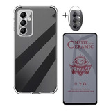 Capa + Película Privacidade Fosca+ Pl Cam Para Galaxy A54 5g Cor Transparente