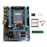 Kit De Placa Base X79 Para Pc+cpu E5 2620+4g Ddr3 Ram+ssd De