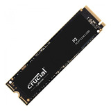 Ssd Nvme 500gb Crucial - Pcie 3.0 - 3500mb/s - C Nota