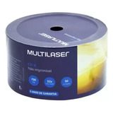 400 Unidades Cd Virgem Multilaser Logo 700mb 80min