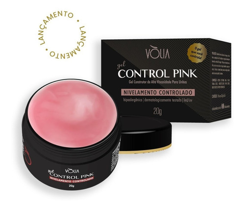 Kit Gel Volia 20/24g Cor A Escolher + Fibra De Vidro 