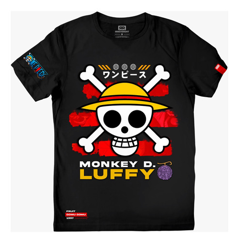 Camiseta + Pantaloneta Naruto, One Piece Luffy, Dragon Ball