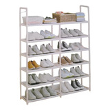 Mueble Zapatero Organizador Racks Zapatera Armable 6 Niveles