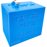 Bateria 12v 5a Pila Alarma Solar Recargable Litio Li-ion