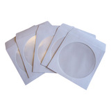 500 Envelopes Papel Para Cd / Dvd Com Visor Transparente