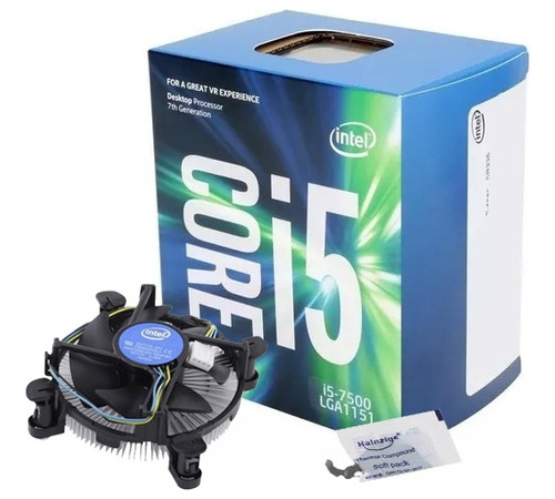 Processador Intel Core I5 7500 3.4ghz + Cooler Lga 1151