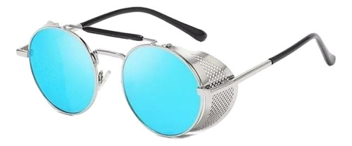 Lentes Sol Redondos Steampunk Unisex Unisex Colores