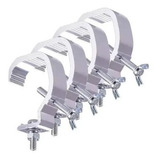  4 Clamp Kit Hamburguesa Gancho Para Luces Aluminio (4 Pzs)