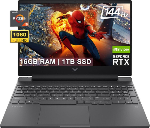 Laptop Hp Victus 15 2023 Ryzen 5 7535hs Rtx 2050 64gb Ram 2t