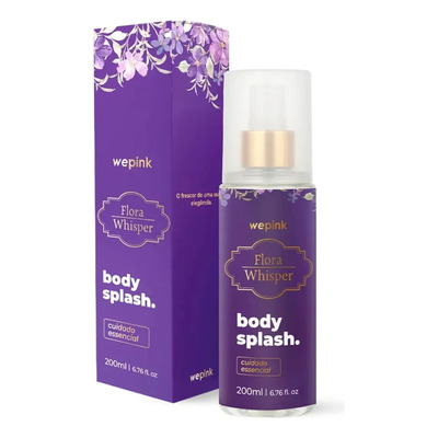 Body Splash Flora Whisper 200ml Wepink Virginia Fonseca | MercadoLivre