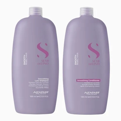 Alfaparf Semi Di Lino Smooth Shampoo Y Acondicionador 1l