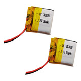 2 Baterias 302020 Beston Litio 3.7v Polímero Li-ion 90mah 