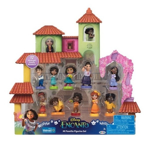 Set De 12 Figuras Miniatura Familia Madrigal, Disney Encanto