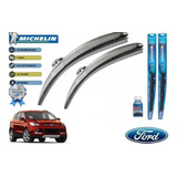 Par Plumas Limpiabrisas Ford Escape 2015 Michelin