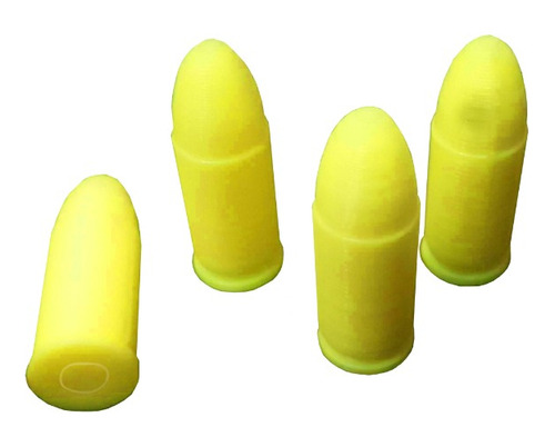 Municion Inerte 9mm Pack X 20unidades Balas Para Practica 3d